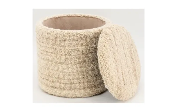 AUBRY GASPARD POUF/C KPO1281